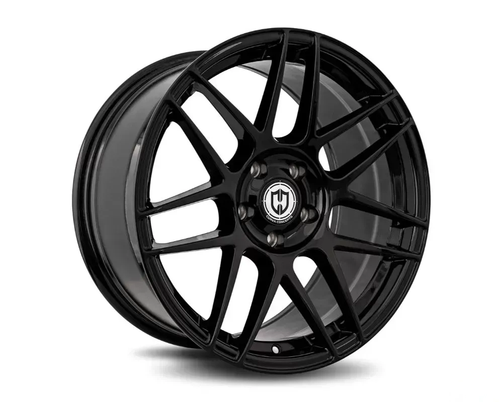 Curva Concepts CFF300 Flow Forged Wheels 18x8.5 5x120 35mm Gloss Black