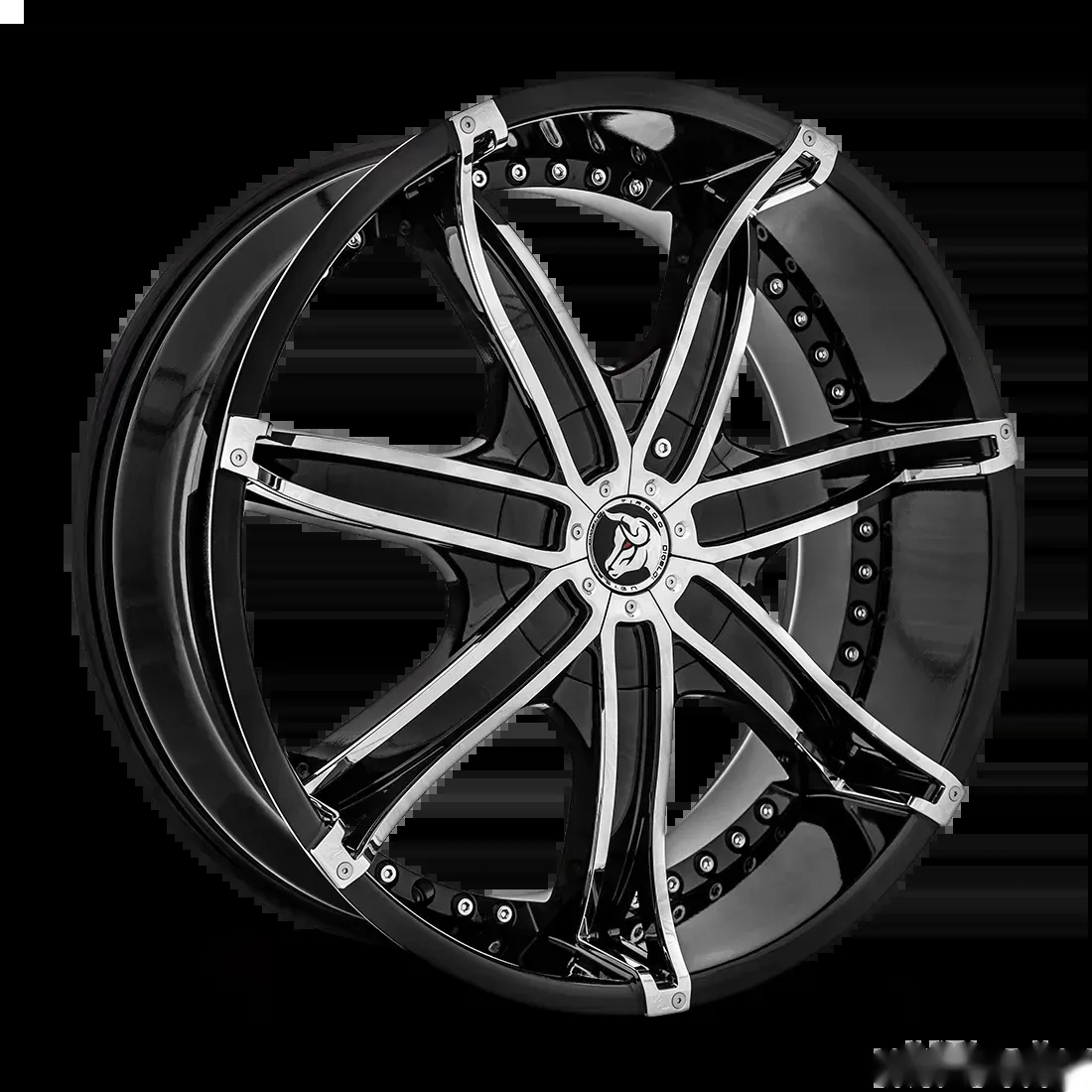 Diablo DNA Wheel 22x9.5 Blank 13 73.1 Gloss Black