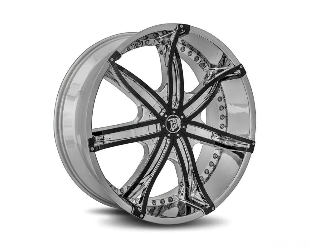 Diablo DNA Wheel 24x10 6x139.7 35mm Chrome