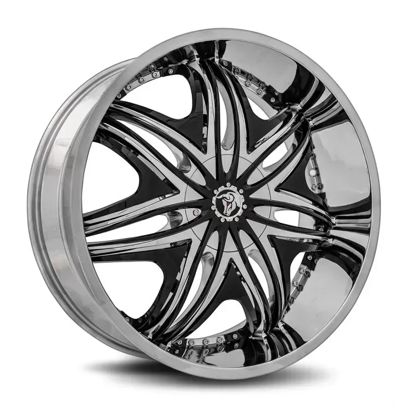 Diablo Morpheus Wheel 24x10 Blank 35 78.1 Chrome