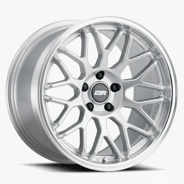 ESR Wheels AP1 Wheel 18x9.5 5x112 +35 Hyper Silver Machine Lip