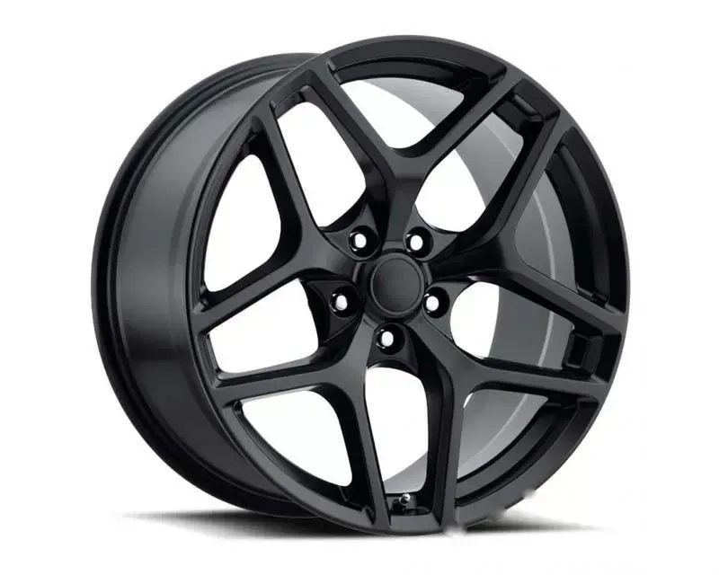 Factory Reproductions FR 27 - Z28 Camaro Replica Wheels 20x9 5x120 27mm Satin Black