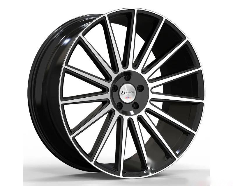 Gianelle Verdi Wheel 22x10.5 5x112 38mm Gloss Black Machined Face