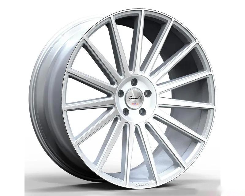 Gianelle Verdi Wheel 24x10 5x130 10mm Silver Machined Face