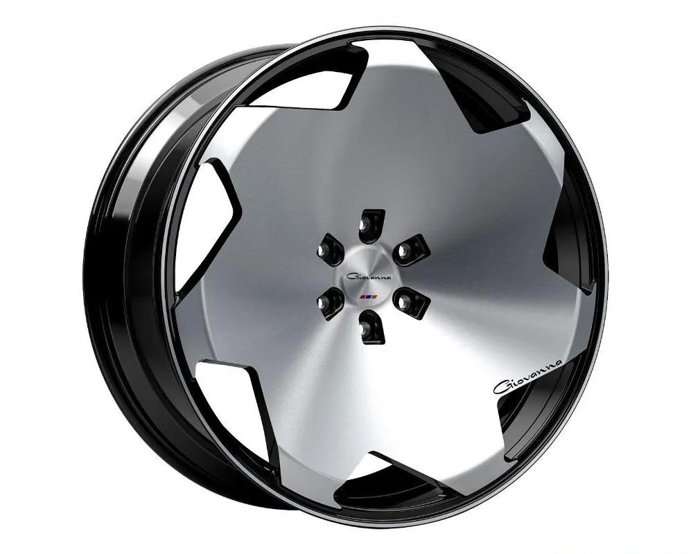 Giovanna Masiss Wheel 24x10 6x139.7 30mm Gloss Black Machined Face