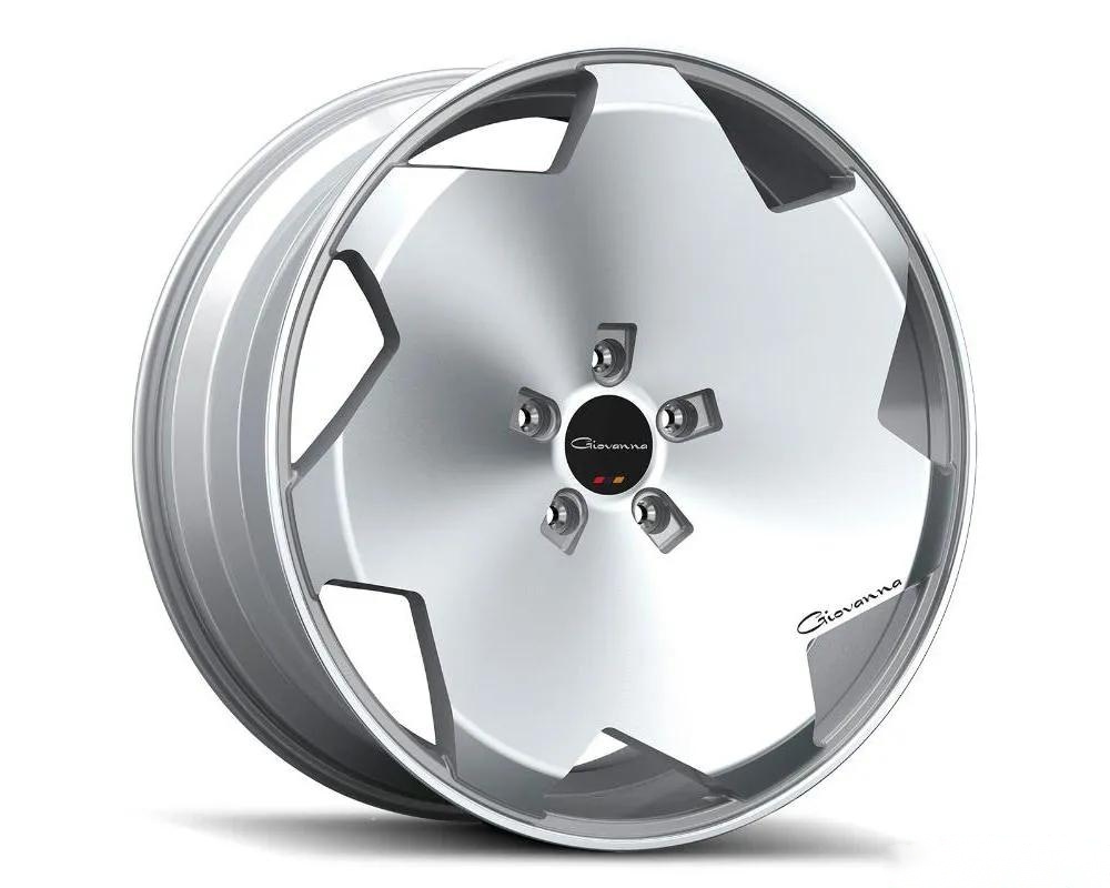 Giovanna Masiss Wheel 24x10 6x139.7 30mm Silver Machined Face