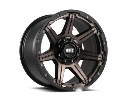 Grid Wheel Offroad GD06 Wheel 20x9 5x150 -12mm Metallic Dust | Matte Black
