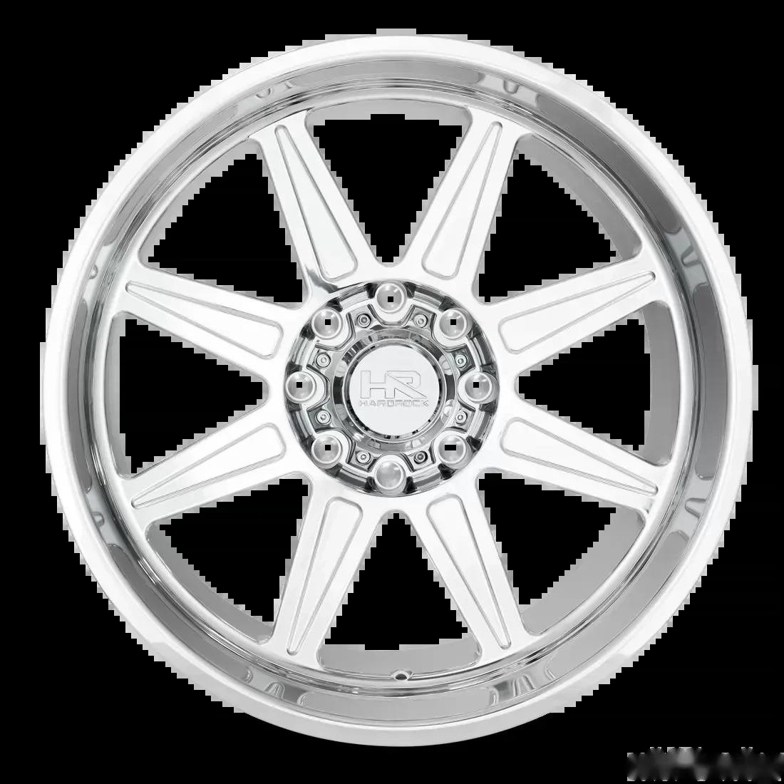 Hardrock Offroad H906 Aluminum Wheel 22x12 8x170 -51 125.2 Polish