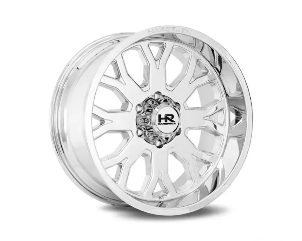 Hardrock Offroad Slammer XPosed Wheel 20x10 8x165.1 -19 125.2 Chrome