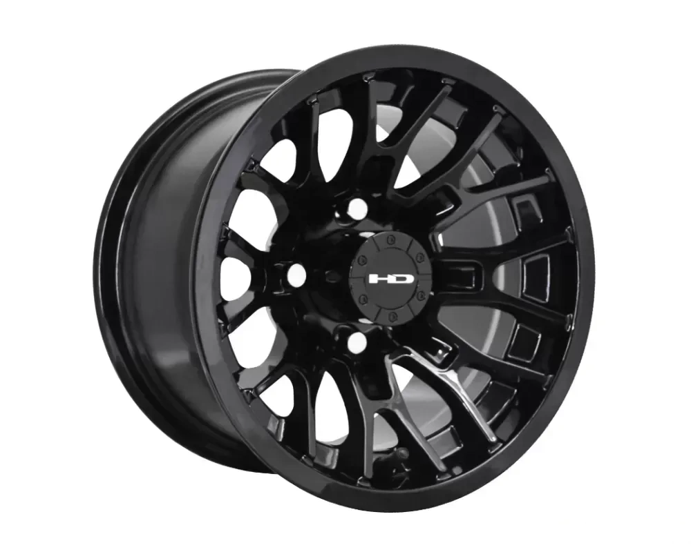 HD Golf RTC Wheel 14x7 4x101.6 -14mm All Gloss Black