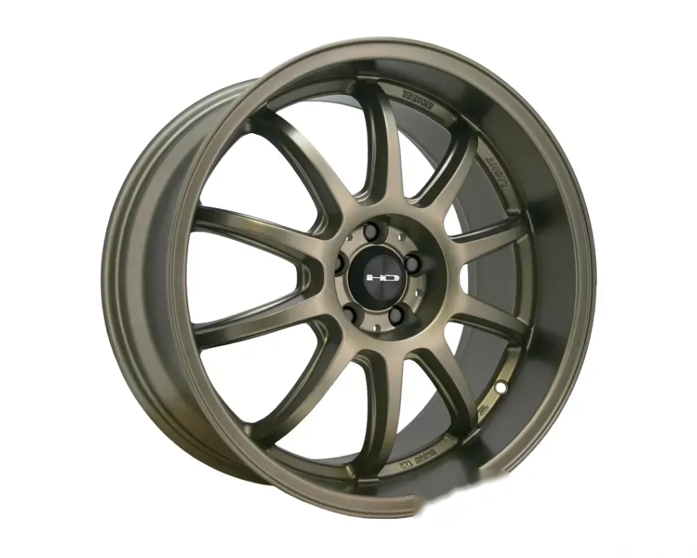 HD Clutch Wheel 18x9 5x120 40mm All Satin Bronze