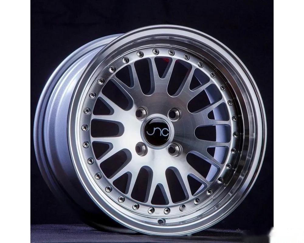 JNC JNC001 Wheel 16x9 5x100|5x114.3 25mm Silver Machined Face