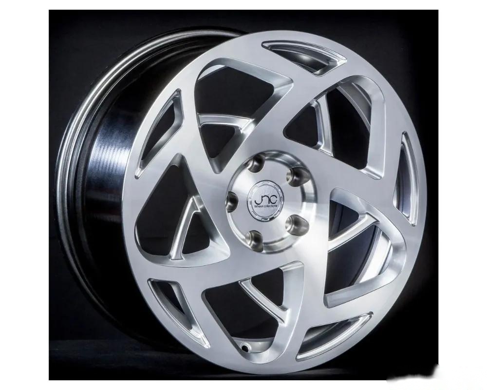 JNC JNC047 Wheel 17x9.5 5x114.3 35mm Hyper Silver w/ Machined Face