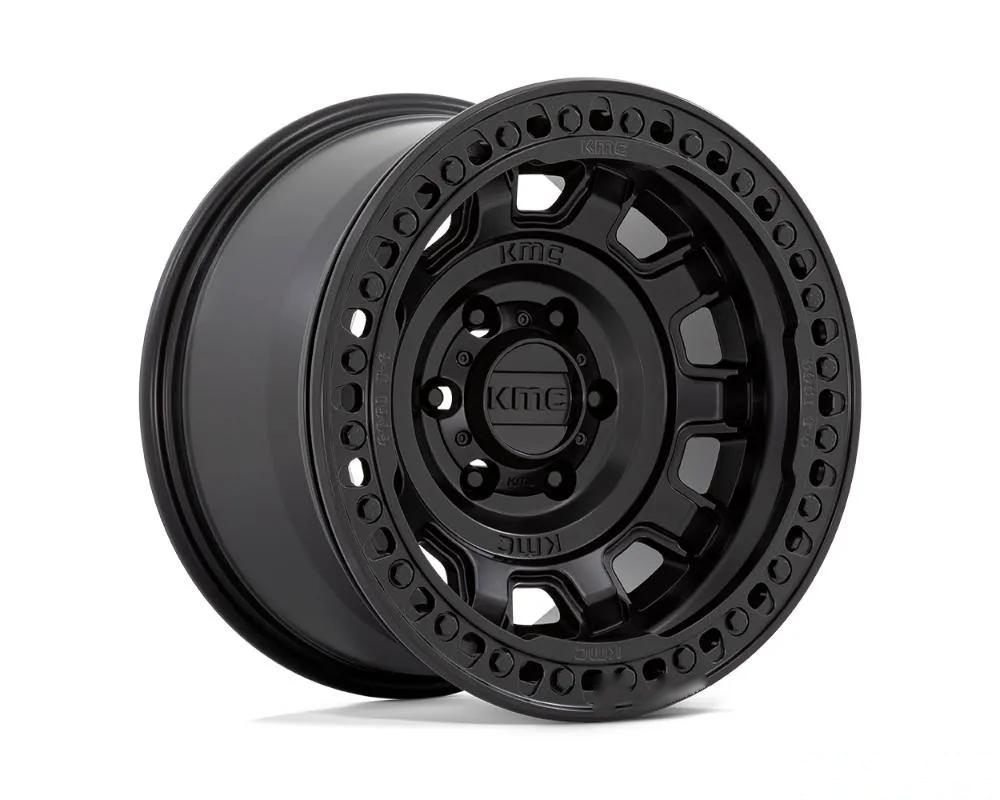 KMC KM236 Tank Beadlock Wheel 17x9 8x165.1 -38mm Satin Black