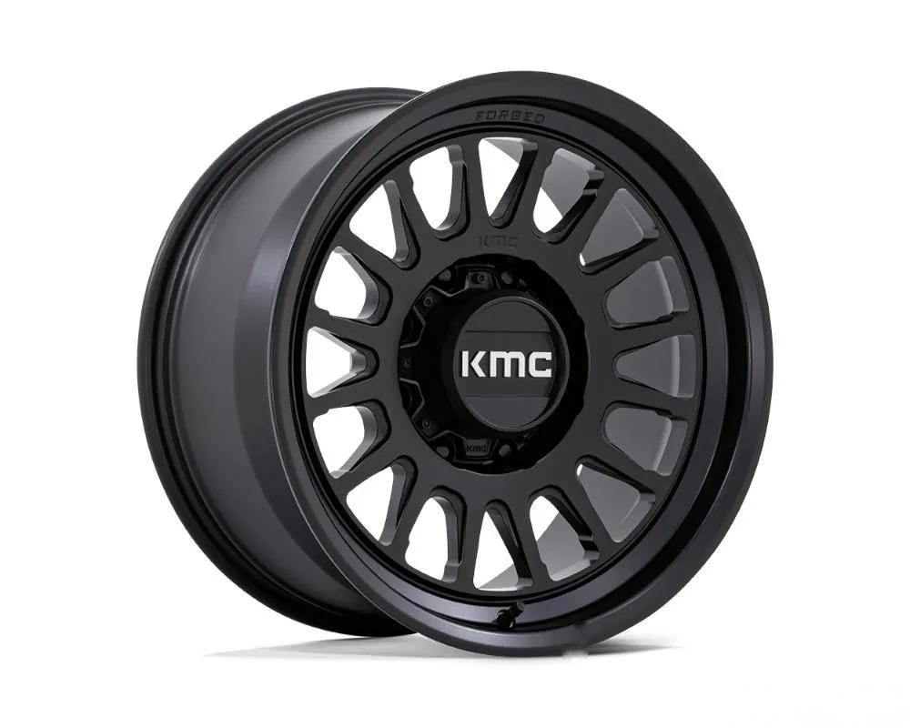 KMC KM447 Impact Forged Monoblock Wheel 18x9 6x139.7 18mm Satin Black