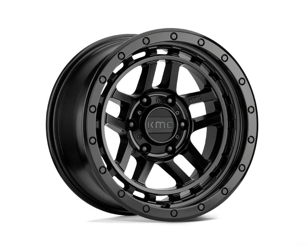 KMC KM540 Recon Wheel 18x8.5 6x114.3 18mm Satin Black