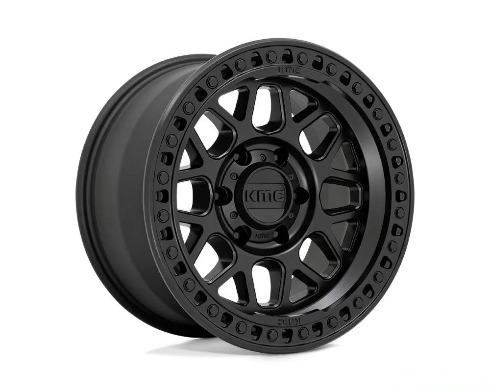 KMC KM549 GRS Wheel 17x8.5 5x127 | 5x5 0mm Satin Black