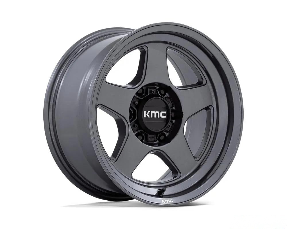 KMC KM728 Lobo Wheel 17x8.5 6x120 -10mm Matte Anthracite