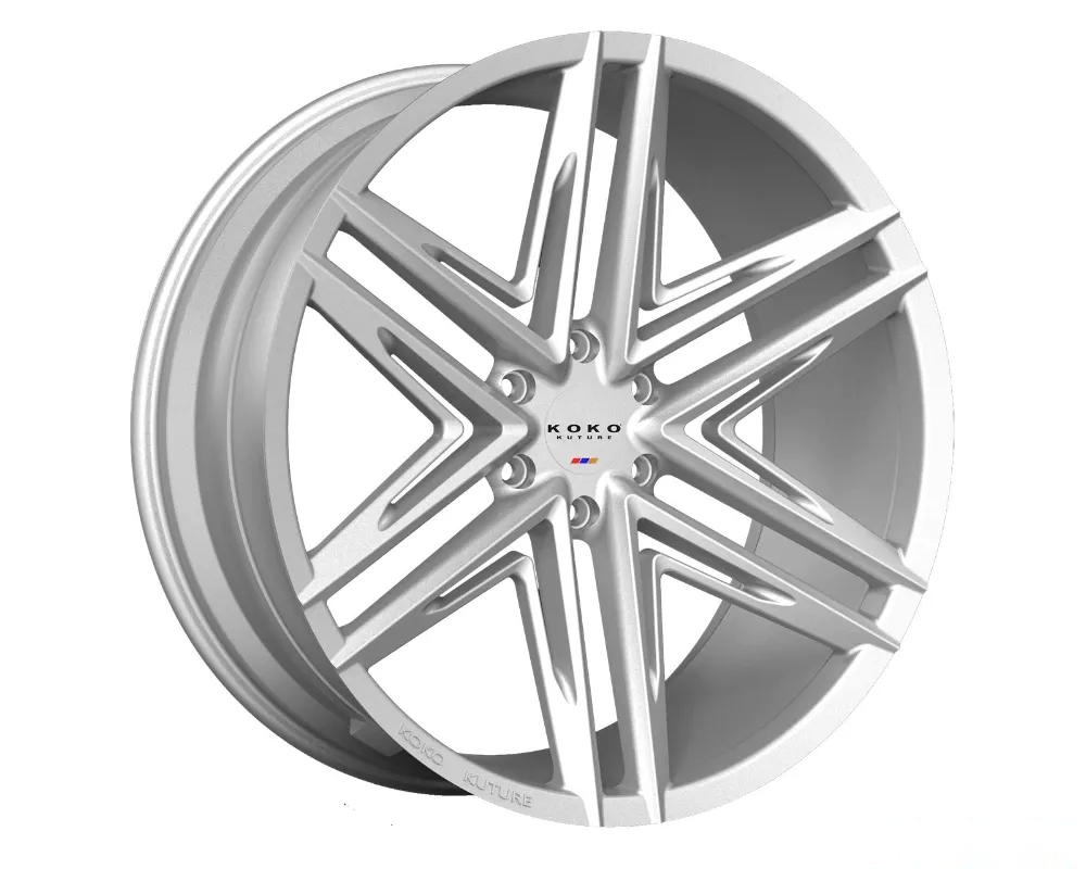 Koko Kuture Vetse Wheel 24x10 6x139.7 30 Gloss Silver