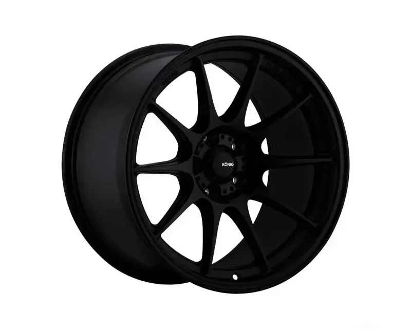 Konig Dekagram Wheel 15x8 4x100 25 Semi-Matte Black