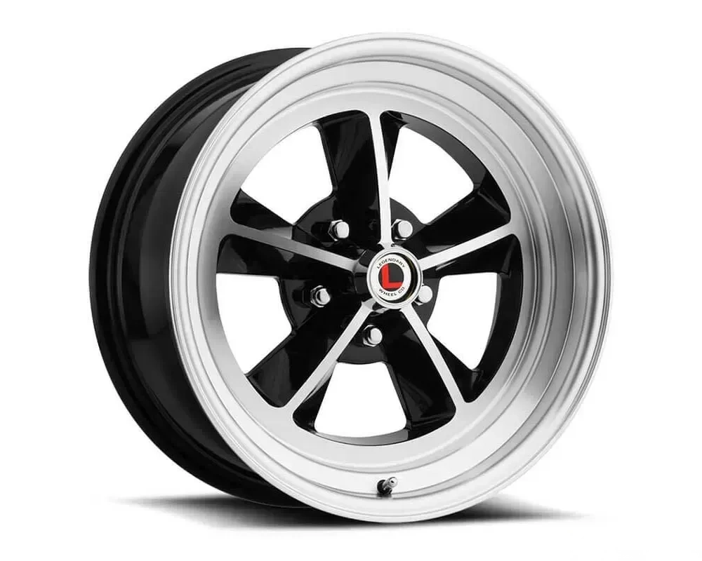 Legendary Wheels GT9 Wheel Series 17x7 5x114.3 6.9mm Black Machined