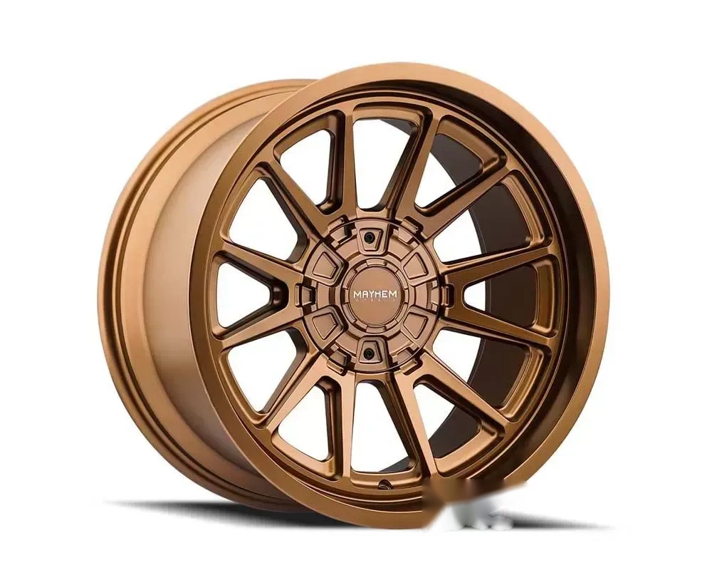 Mayhem Wheels Intrepid Wheel 20x9 6x135 | 6x139.7 0mm Satin Bronze Finish