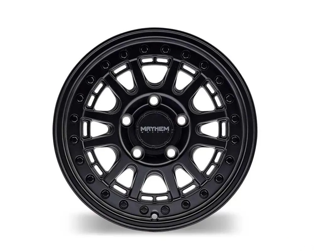 Mayhem Wheels Compass Wheel 15x7 5x100 15mm Matte Black for Cars