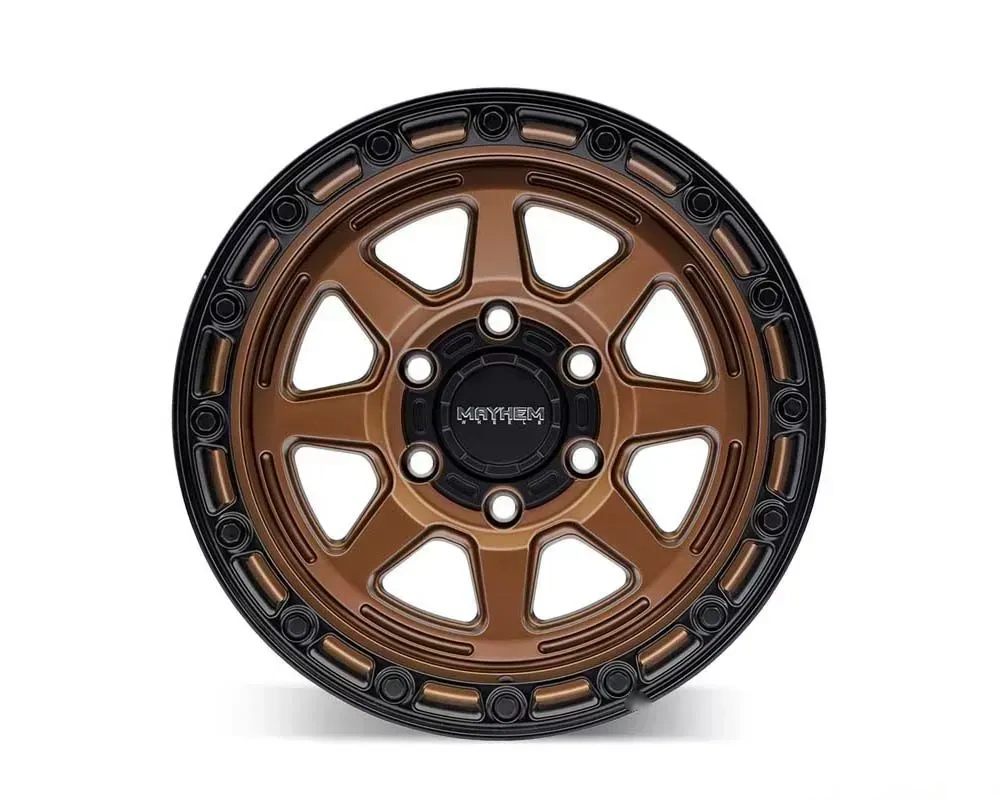 Mayhem Wheels Ridgeline Wheel 17x8.5 6x135 -6mm Satin Bronze 8306-7836BZ