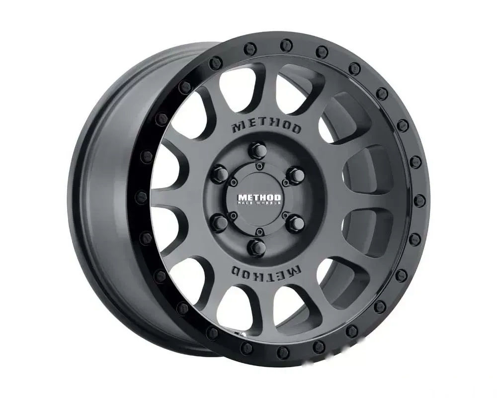 Method Race Wheels MR305 NV 16x8 6x5.5 0mm Matte Black - Gloss Black Lip