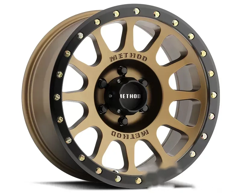 Method Race Wheels MR305 NV 17x8.5 5x5.5 0mm Method Bronze - Matte Black Lip