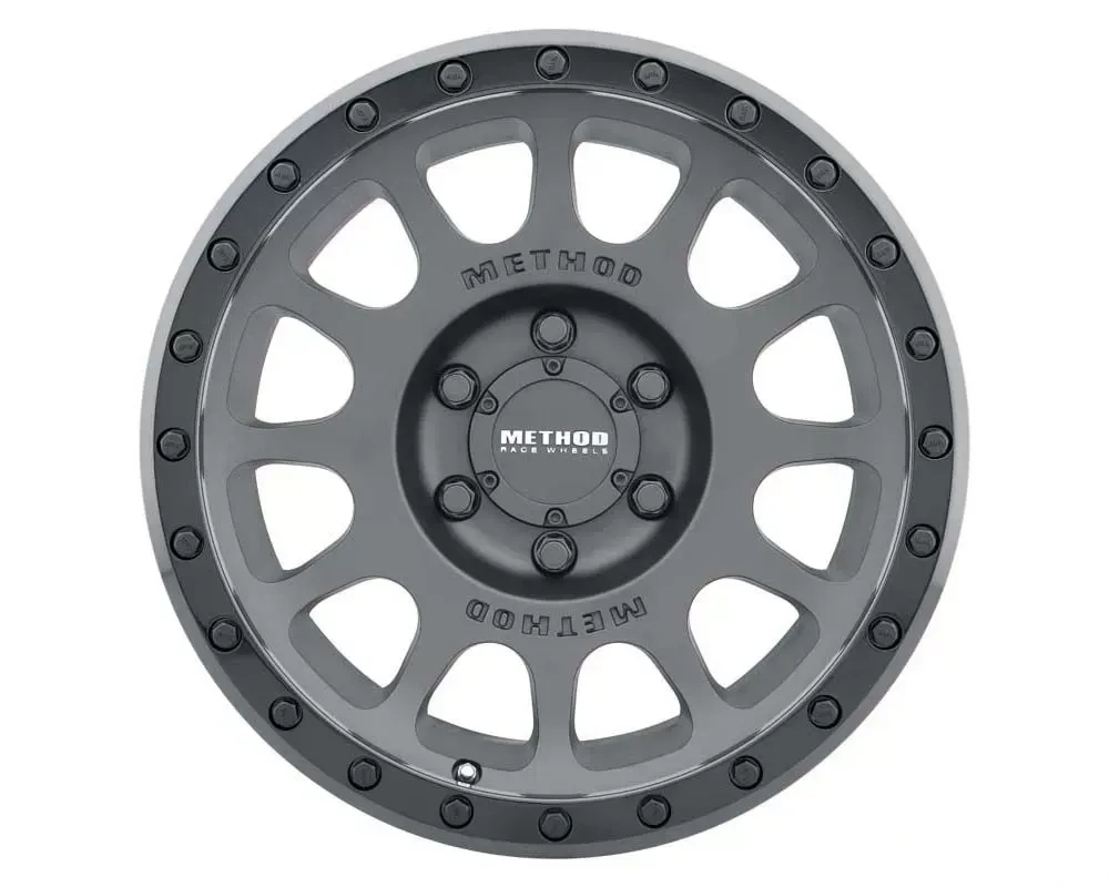 Method Race Wheels MR305 NV 17x8.5 6x5.5 25mm Matte Black - Gloss Black Lip