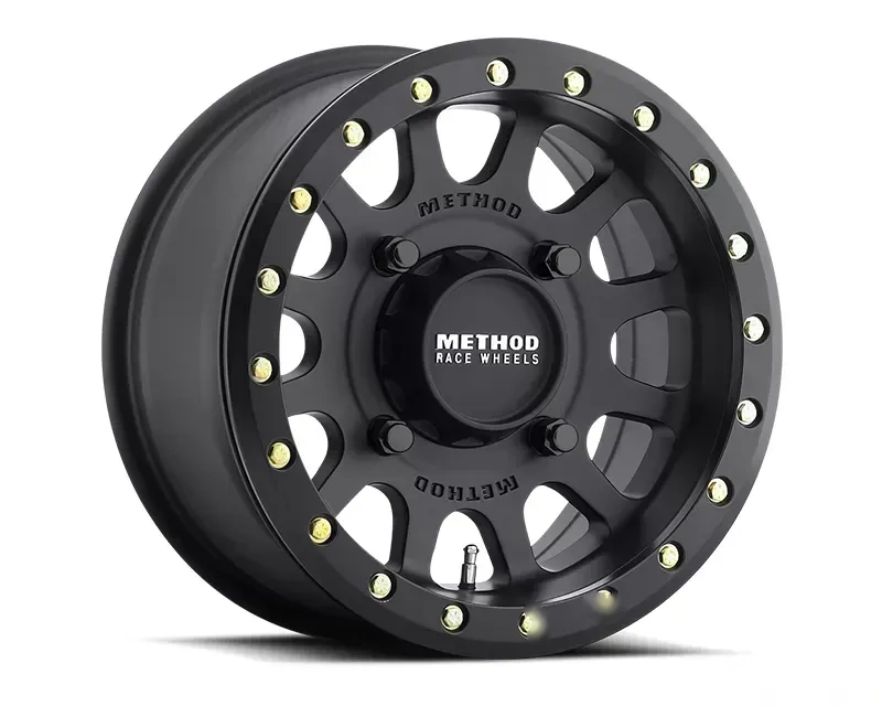 Method Race Wheels MR401 UTV Beadlock 15x7 4x136 13mm Matte Black CLEARANCE