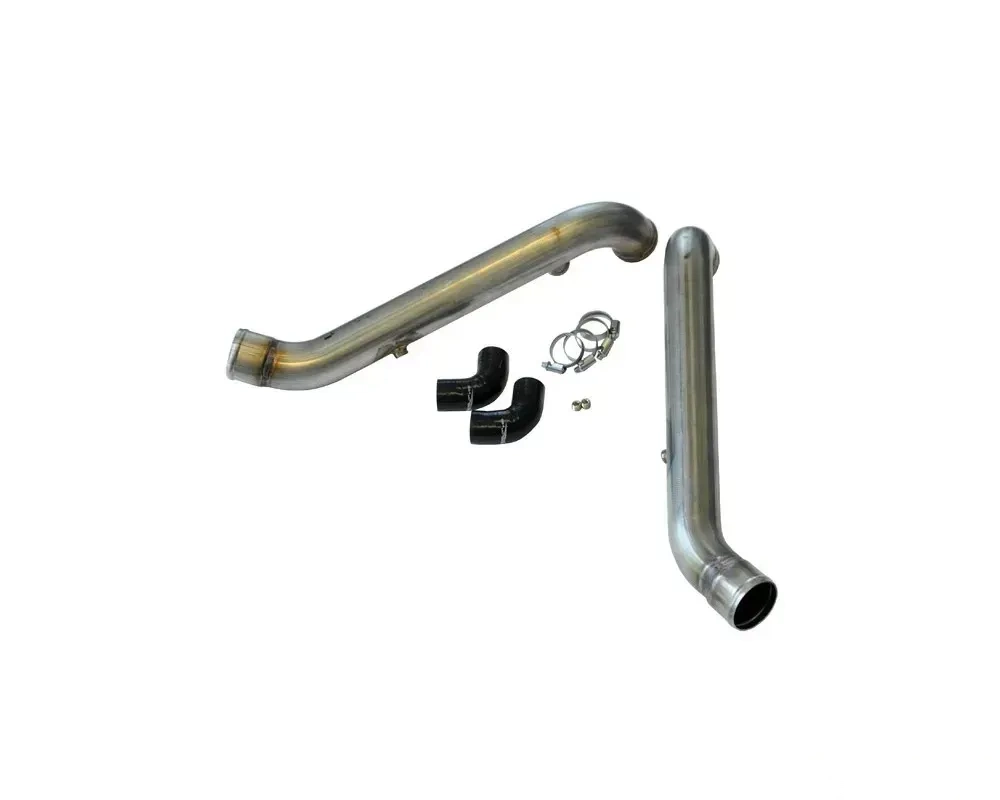 034 Motorsports Raw Stainless Steel Bipipe Set for B5 Audi S4 & C5 Audi A6/Allroad 2.7T