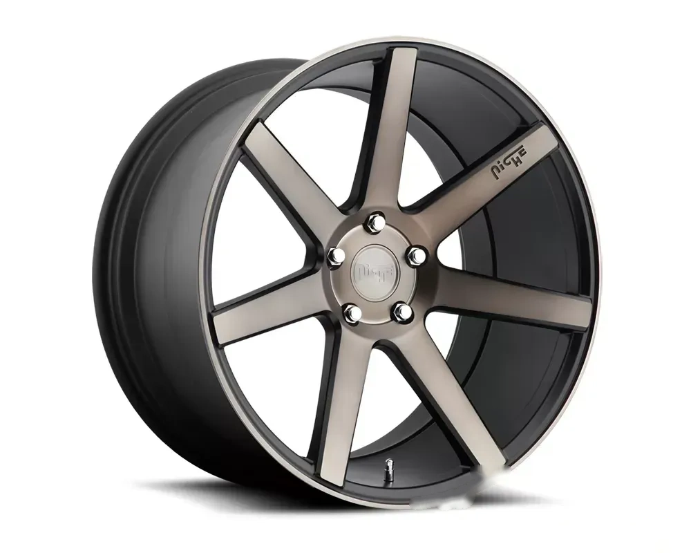 Niche M150 Verona Black & Machined w/ Dark Tint 1-Piece Cast Wheel 20x9 5x114.3 35mm