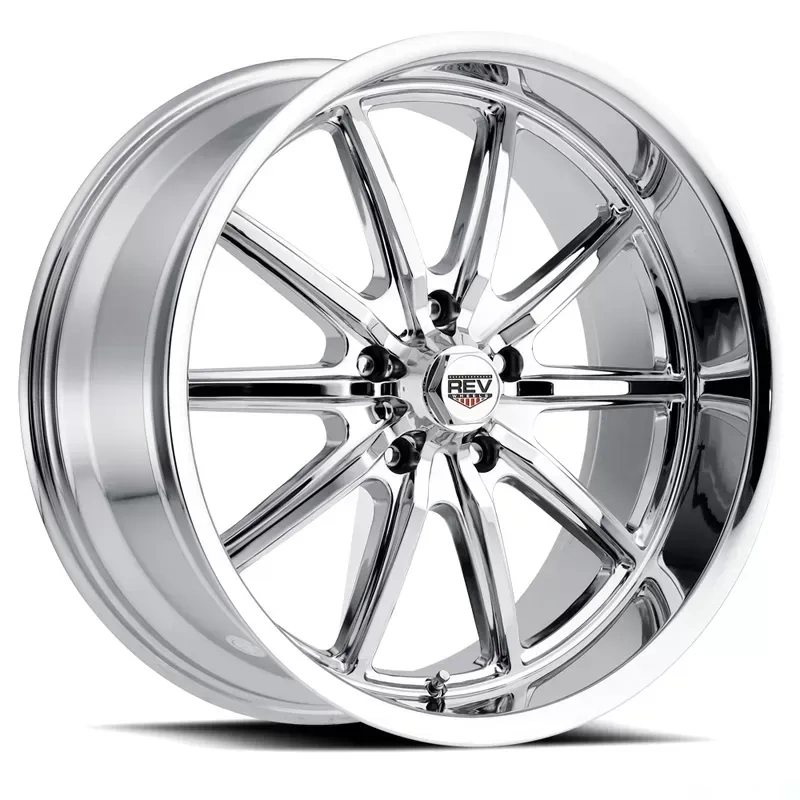 110 Classic Icon Series 17x7 5x114.3 0MM Chrome REV Wheel