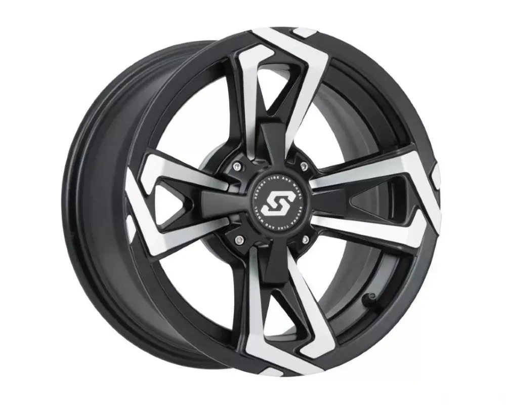 Sedona Riot Wheel 14x7 4x156 4+3 Satin Black