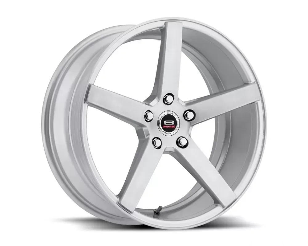Spec-1 SP-36 Wheel Racing Series 20x8.5 Blank 32mm Silver Brushed