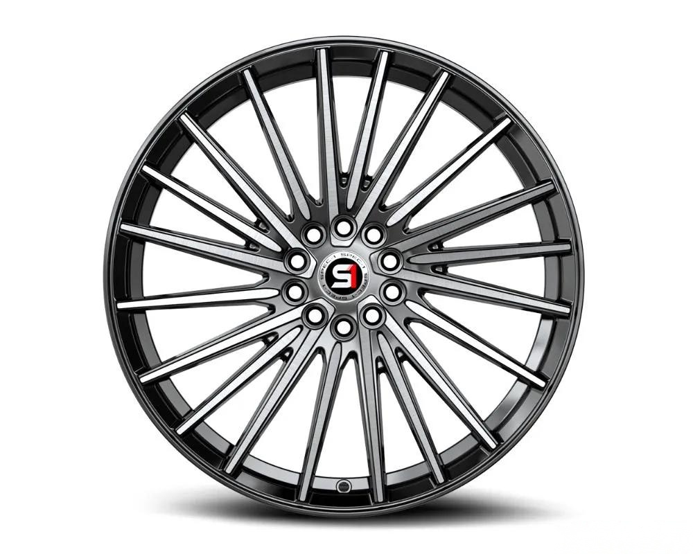 Spec-1 SP-68 Wheel 17x7.5 5x105 | 5x114.3 42mm Gloss Black & Machined