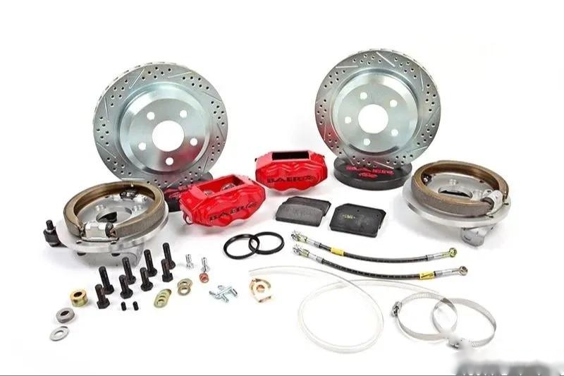 Baer Brake Systems Baer Brakes 12" SS4 Rear Brake Kit, Comp Yellow, SDZ Rear