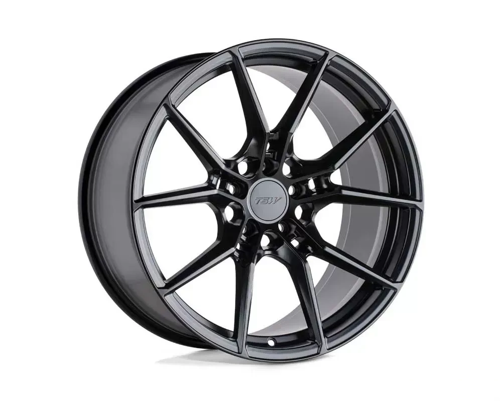 TSW Neptune Wheel 18x9.5 5x114.30 39 Semi Gloss Black