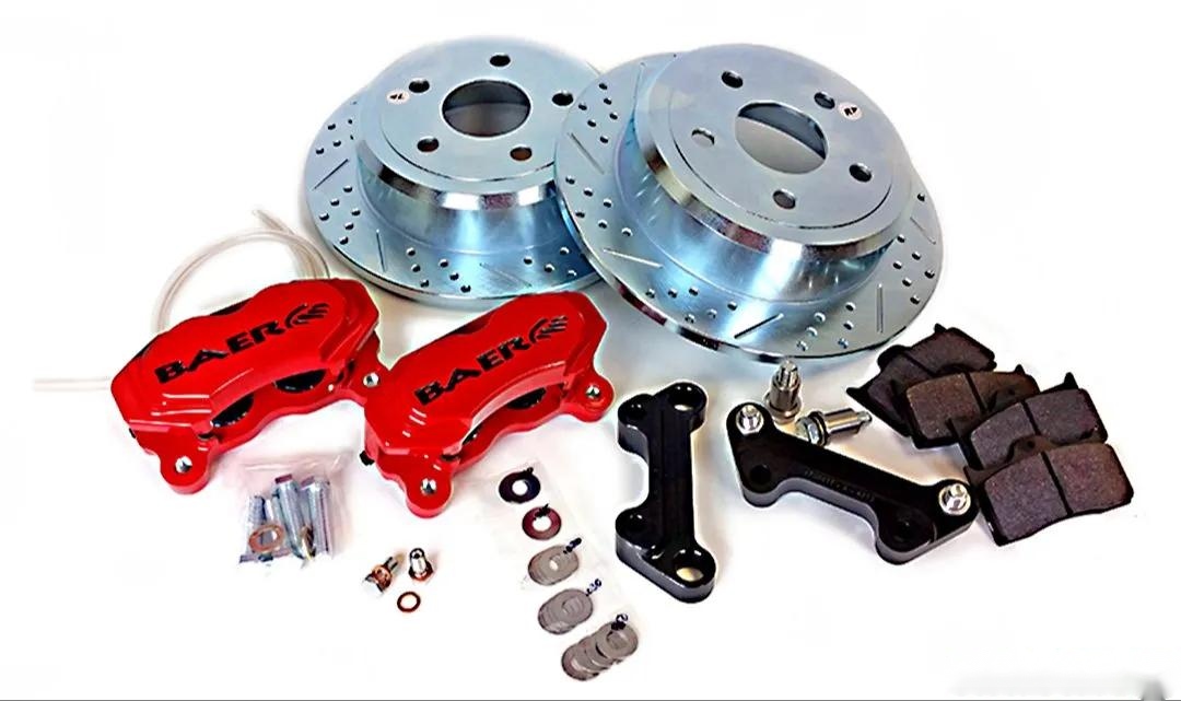 Baer Brake Systems Baer Brakes 12" SS4 Rear Brake Kit, Hugger Orange, SDZ Rear
