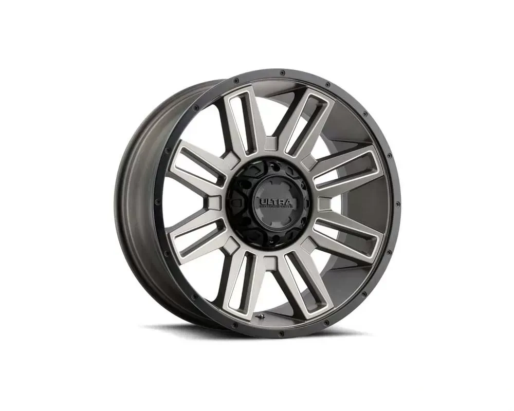 Ultra Motorsports 236 Apocalypse Wheel 20x9 8x170 18mm Dark Satin Bronze w/Satin Black Lip Milled Accents and Satin Clear-Coat