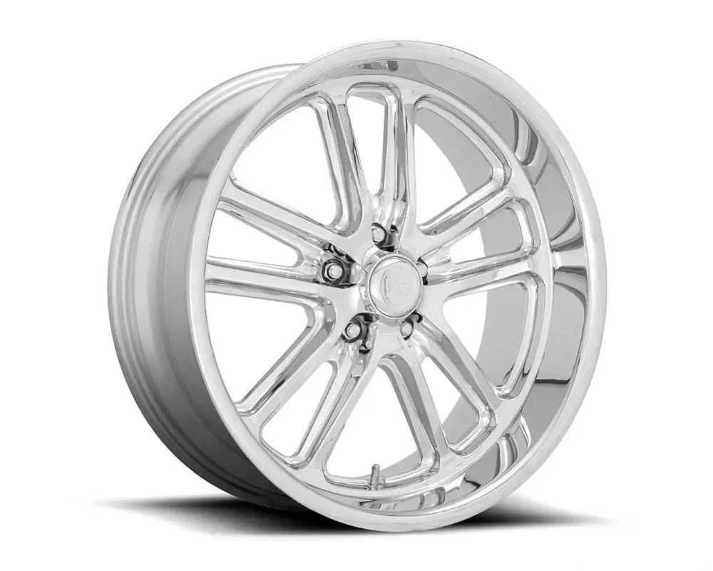 US Mag 1PC U131 Bullet Wheel 18x8 5x4.75 1mm Chrome