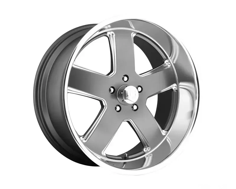 US Mag U118 Hustler Wheel 20x9.5 5x127 | 5x5 1mm Matte Gun Metal