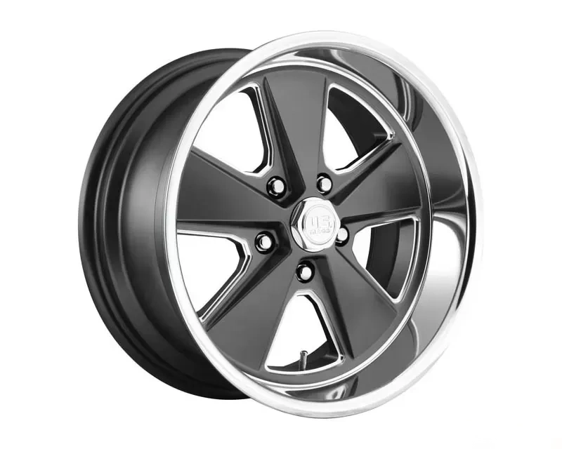 US Mag U120 Roadster Wheel 20x9.5 5X4.75 1mm Matte Gun Metal Machined
