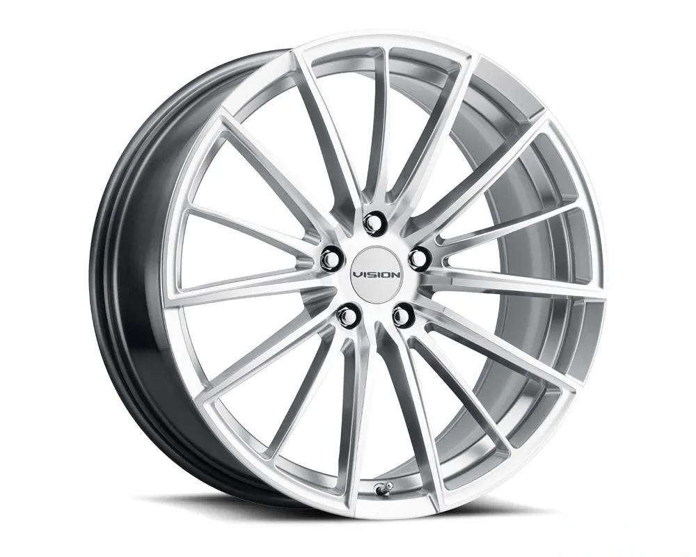 Vision 473 Axis Wheel 16x7.50 5x4.5 34mm Hyper Silver Machined Face