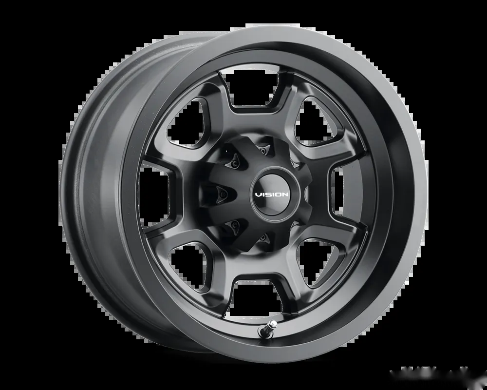 Vision 415 Bomb Wheel 14x7 4x156 3mm Matte Black