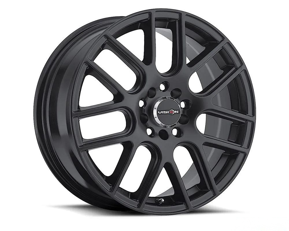 Vision 426 Cross Wheel 15x6.50 5x112 | 5x4.5 38mm Matte Black