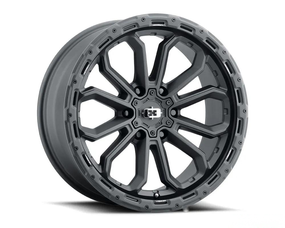 Vision 405 Korupt Wheel 17x9 6x5.5 -12mm Satin Black