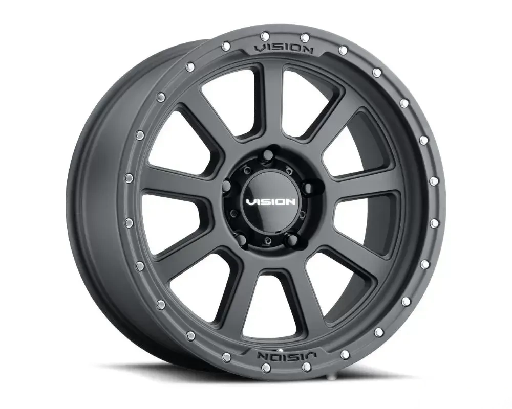 Vision 350 Ojos Wheel 17x9 5x150 12mm Satin Black